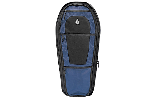 Тактический чехол-рюкзак на одно плечо черно-синий