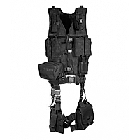 Тактический разгрузочный жилет черный PVC-V747KTB